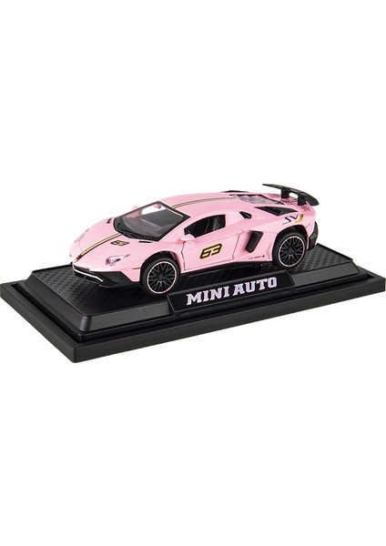 (Kutulu) 1:32 Lambo LP780 Spor Araba Alaşım Araba Modeli Ses ve Işık Oyuncak Spor Araba Chenghai (Yurt Dışından)