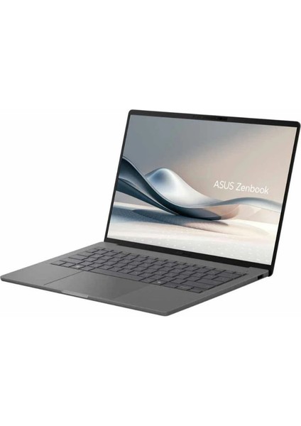 Zenbook A14 UX3407RA-QD057W Qualcomm Snapdragon x Elite X1E 78 100 32GB Ram 1tb SSD 14 Inç OLED 0.2ms Windows 11 Taşınabilir Bilgisayar