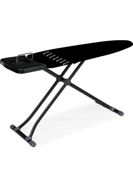 Xxl Luxury Ütü Masası Bezi Kılıfı Örtüsü Siyah (57X162CM)
