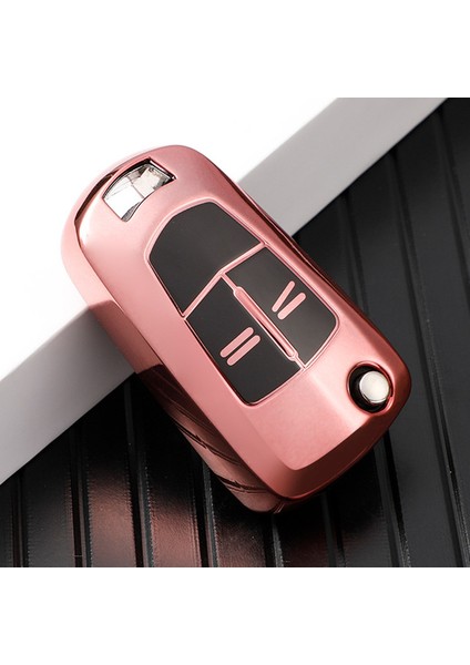 Pembe Vauhxall Opel Astra H Corsa D Insignia Vectra Zafira Signum Için Tpu Araba Akıllı Anahtar Kılıfı Kabuk Fob Koruyucu Çanta Aksesuarları (Yurt Dışından)
