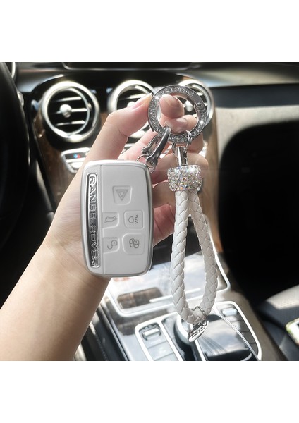 Renk 3 Araç Anahtarı Kılıfı Kapak Land Rover Range Rover Sport Discovery 3 4 Lander 2 Evoque Aksesuar Araba Tutucu Kabuk Anahtarlık (Yurt Dışından)