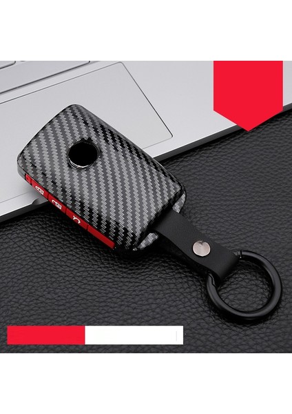 3 Düğmeli Karbon Kırmızısı Mazda 3 Alexa Cx-30 CX30 Cx5 Cx 5 Cx-5 Cx8 Cx9 Cx Araba Anahtar Kılıfı Karbon Fiber + Silikon Oto Aksesuarları (Yurt Dışından)
