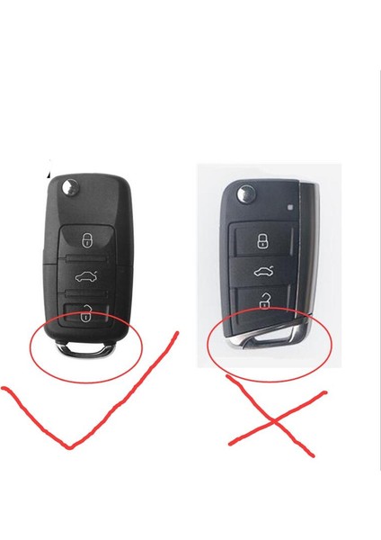 Gümüş Rengi Vw Golf Bora Jetta Polo Golf Passat Skoda Octavia A5 Fabia Seat Ibiza Leon Için Yumuşak Tpu Araba Anahtar Kılıfı Kabuk Anahtarlık (Yurt Dışından) modelleri