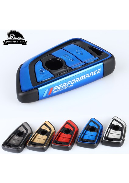 Mavi Yeni Abs Kaplama Araba Anahtar Kılıfı Kapağı M Performansı Bmw X1 X3 X5 x F15 F16 E53 E70 E39 F10 F30 G30 Fob Kabuk Koruyucu Için (Yurt Dışından)