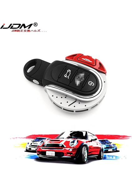 Kırmızı Ijdm Jcw Araba Anahtar Kılıfı Mini Cooper Anahtar Kılıfı Anahtarlık Anahtar Zinciri Mini Cooper F55 F56 F57 F54 F60 Jcw Için Abs Plastik Malzeme (Yurt Dışından) fiyatları