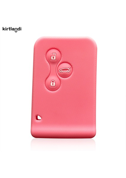 Pembe Renault Stage 2enault Scetula Bölge 2meghan 2 Fnr-Om Akıllı Anahtar Kılıfı - Kirtlandi Silikon Araba Anahtar Kapak Kılıfı (Yurt Dışından)
