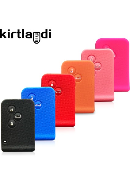 Pembe Renault Stage 2enault Scetula Bölge 2meghan 2 Fnr-Om Akıllı Anahtar Kılıfı - Kirtlandi Silikon Araba Anahtar Kapak Kılıfı (Yurt Dışından)