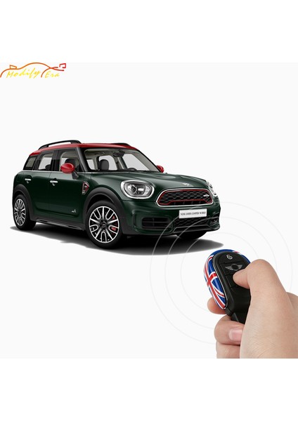 Şerit Bmw Mini Cooper Jcw F54 F55 F56 F57 F60 Clubman Countryman Araba Aksesuarları Için Birleşik Krallık Bayrağı Alaşım Anahtar Kılıfı Kapak Zincir Şeklinde Tasarım (Yurt Dışından)