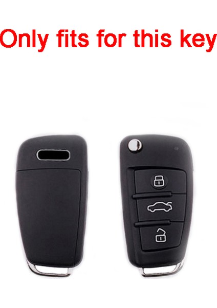 Bir Altın Audi C6 A7 A8 R8 A1 A3 A4 A5 Q7 Araba Anahtarı Kılıfı Renkli Araba-Stil Aksesuarları Için Tpu Araba Anahtarı Kılıfı Otomatik Anahtar Koruma Kapağı. (Yurt Dışından)