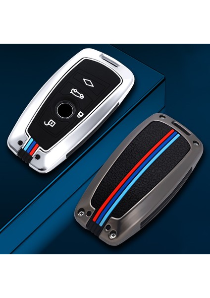 Gümüş 4 ve K Bmw F10 F20 F30 G20 F31 F34 G30 F11 X3 F25 X4 X5 I Serisi Anahtarlık Kılıfı Oto Aksesuarları Araba Anahtarlık Kapak Aksesuarları (Yurt Dışından)