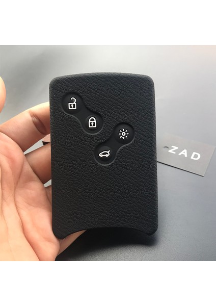 Mor Renault Clio Logan Megane 2 3 Koleos Scenic Kart 4 Düğme Araba Anahtar Kılıfı Silikon Kılıfı Kapak Sahibi Kabuk Araba-Stil Fob (Yurt Dışından)