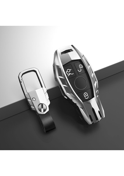 B Tuşu Rengi-K Mercedes Benz Amg A C E S Serisi Için Araba Anahtarı Kılıfı Kapak E200L E300L C260L E260 W204 W212 W176 Cla Gla Araba Aksesuarları Anahtarlık (Yurt Dışından) fırsatları
