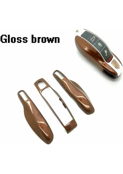 Karbon Fiber1 Porsche Boxster Cayenne Panamera Macan Cayman Için 3pz Akıllı Anahtar Orta + Yan Kapağı Kılıf Kabuk Kılıf Case (Yurt Dışından) fırsatları