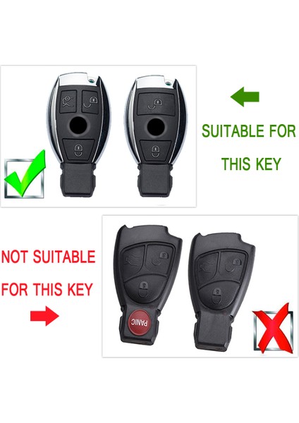 Şerit Mercedes Benz Amg A C E S Serisi Için Araba Anahtarı Kılıfı Kapak E200L E300L C260L E260 W204 W212 W176 Cla Gla Araba Aksesuarları Anahtarlık (Yurt Dışından) modelleri