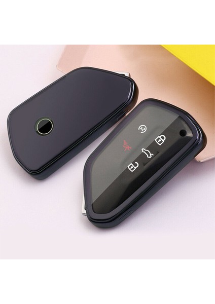 Siyah Seat Leon Formentor Skoda A8 Golf 8 Octavia Volkswagen Vw Golf 8 Kapak Tutucu Koruyucu Anahtarlık Tpu Kılıf (Yurt Dışından) fiyatları