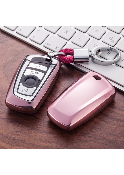 Pembe Anahtarlık Bmw Serisi X3 X4 M Araba Anahtar Kılıfı Otomobil Anahtar Koruma Kapağı Renkli Araba Aksesuarları- Kar Tpu Araba Anahtarı Kılıfı Shell Holder. (Yurt Dışından) fiyatları