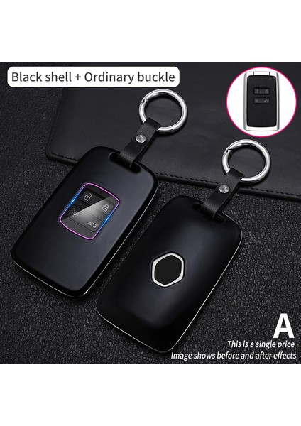 Siyah Renault Koleos Kadjar Scenic Megane Sandero Anahtarsız Uzaktan Kumandalı Espace Fob Kabuk Koruyucu Kılıf Karbon Fiber Otomobil Anahtarı (Yurt Dışından) modelleri
