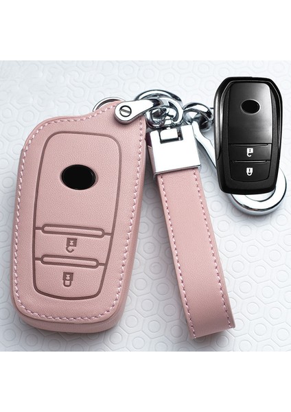 D Toyota Prius Camry Corolla C-Hr Chr Rav4 Prado Auris Avensis Land Cruiser Rado Crown Revo Aksesuar Anahtarlık Kılıfı (Yurt Dışından) fırsatları