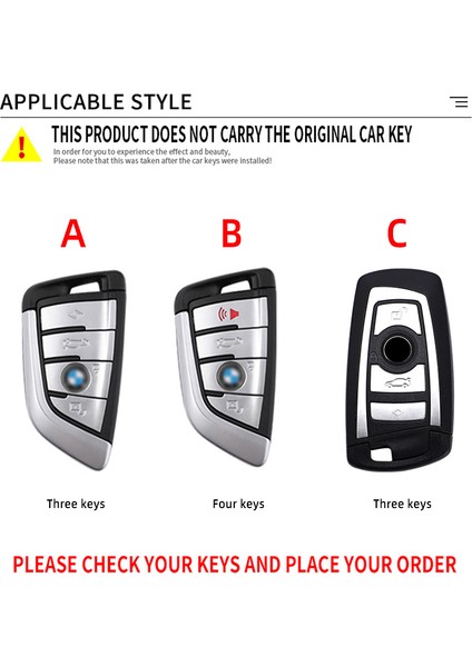 Deve Bmw X1 X3 X4 X5 F15 X6 F16 G Serisi G11 F48 F G Için Çinko Alaşım Araba Anahtar Kılıfı Kapak Kabuk Koruyucu (Yurt Dışından)