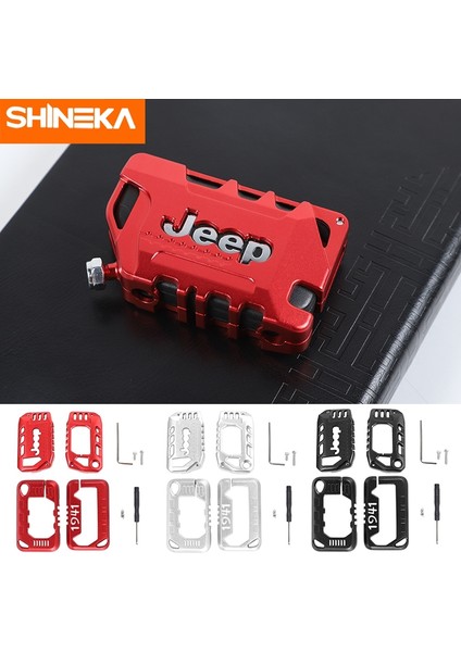 Gümüş C Jeep Gladiator Jt Araba Anahtar Kılıfı Metal Tam Koruma Anahtar Kabuğu Jeep Wrangler Jl Için Anahtarlık (Yurt Dışından) fiyatları