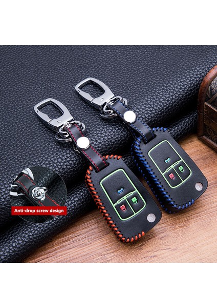 Mavi Anahtarlık Yeni Parlak Deri Araba Anahtar Kılıfı Chevrolet Cruze Aveo Trax Opel Astra Corsa Meriva Zafira Antara J Mokka Insignia Buick Için (Yurt Dışından) fiyatları