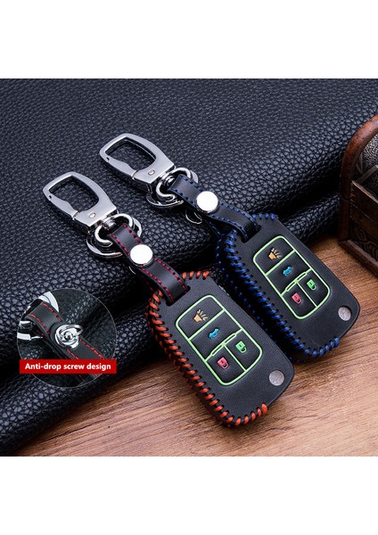 Mavi Anahtarlık Yeni Parlak Deri Araba Anahtar Kılıfı Chevrolet Cruze Aveo Trax Opel Astra Corsa Meriva Zafira Antara J Mokka Insignia Buick Için (Yurt Dışından) fırsatları