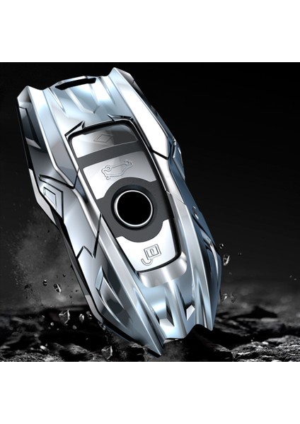 Model B Gümüş Bmw Serisi X1 X3 X4 X5 X6 F30 F34 F10 F07 F20 G30 F15 F16 Için Havacılık Çinko Alaşım Anahtar Kılıfı Kapak (Yurt Dışından)
