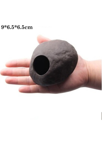 E Stili Seramik Karides Sığınak Evi Akvaryum Dekorasyonu Küçük Karides Yuva Yerleşim Tüpü Süslemesi (Yurt Dışından)