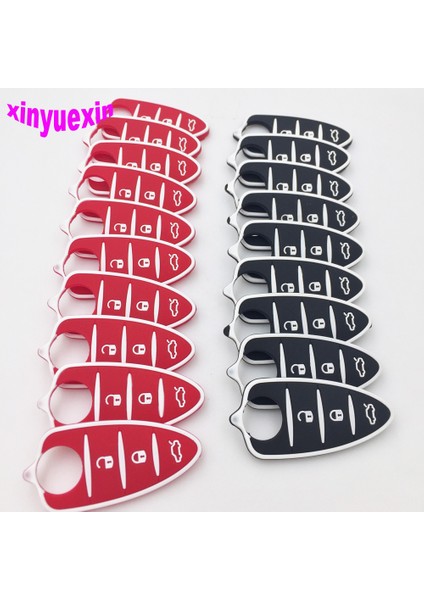 Siyah Xinyuexin Silikon Araba Anahtarı Ped Alfa Romeo 4c Mito Giulietta Myt Gto Gta Flip Uzaktan Araba Anahtarı Için (Yurt Dışından) fiyatları