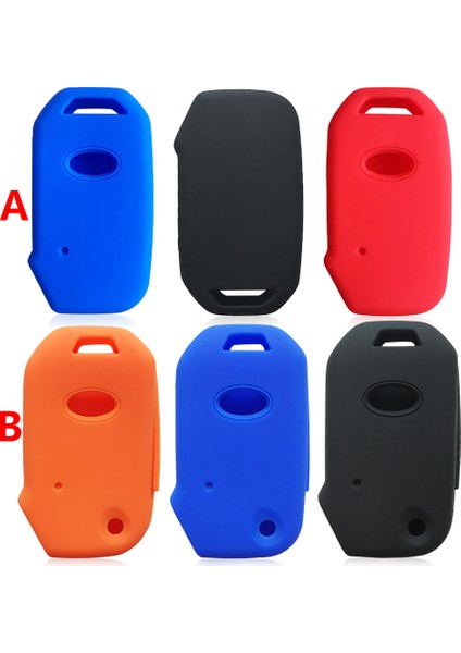 Bir Siyah(Logo) Kia K5 Dl3 Için Anahtar Kılıfı Kia Soul Sportage Ceed Sorento Cerato Xceed Niro Telluride Proceed Case Kia Seltos Için (Yurt Dışından) fiyatları