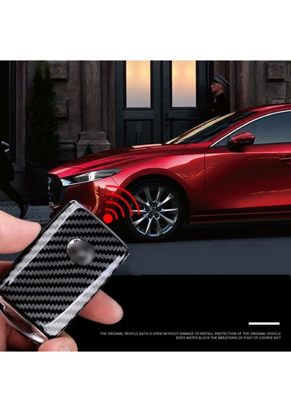 D Mazda 3 Axela Bp Aksesuarları Için Abs Gelişmiş Yedek Anahtar Kılıfı Kapak Koruyucu Kabuk Kolay Kurulum (Yurt Dışından) fırsatları