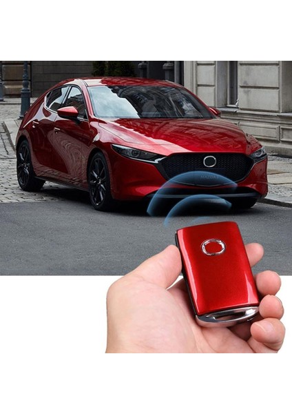 D Mazda 3 Axela Bp Aksesuarları Için Abs Gelişmiş Yedek Anahtar Kılıfı Kapak Koruyucu Kabuk Kolay Kurulum (Yurt Dışından) indirimleri