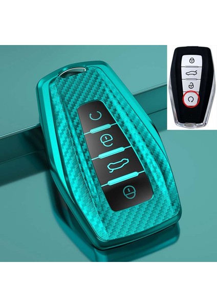 Sadece Yeşil Kasa Geely Coolray Atlas Boyue Nl3 Emgrand X7 Ex7 Suv Gt Gc9 Borui Araba Anahtar Kılıfı Anahtarlık Kılıfı Tutucu Çanta Aksesuarları (Yurt Dışından)