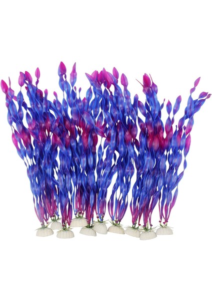 Mor Tarzı 35CM Balık Akvaryumu Bitkileri Deniz Yosunu Su Bitkileri Için Akvaryum cm Plastik Balık Tankı Bitkisi Akvaryum Dekorasyonu (Yurt Dışından) fırsatları