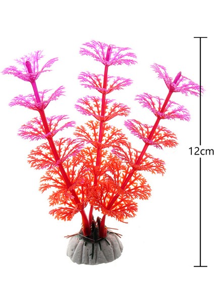 No.1 Tarzı 14CM Yapay Plastik Su Bitkisi Çimleri Akvaryum Balık Tankı Dekorasyonu Su Altı Bitkileri Simülasyon Su Çim Manzara Dekorasyonu (Yurt Dışından)