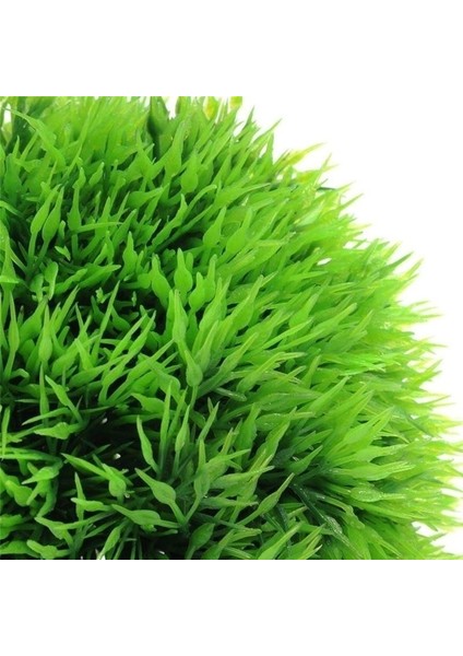 Kırmızı Stil 6cm Yükseklik Yapay Su Bitkileri Akvaryum Çim Topu Balık Tankı Süs Eşyası Süs Yosun Balığı Için Akvaryum Dekoratif Chlorella Prospects Grass (Yurt Dışından)