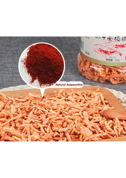 1l Tarzı Dondurularak Kurutulmuş Krill Sunsun Tropikal Çiklit Kaplumbağa Flowerhorn Etobur Balık Yemi Dondurularak Kurutulmuş Karides Antartic Krill (Yurt Dışından)
