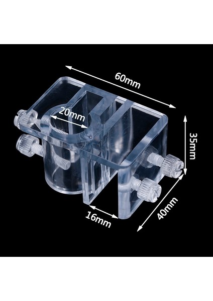 1 Adet Tarzı Akvaryum Hava Su Borusu Klipsi Filtrasyon Montaj Filtre Hortumu Tüp Tutucu Şeffaf Sabitleme Kelepçesi Cam Balık Tankı Askı Akrilik Armatür (Yurt Dışından)