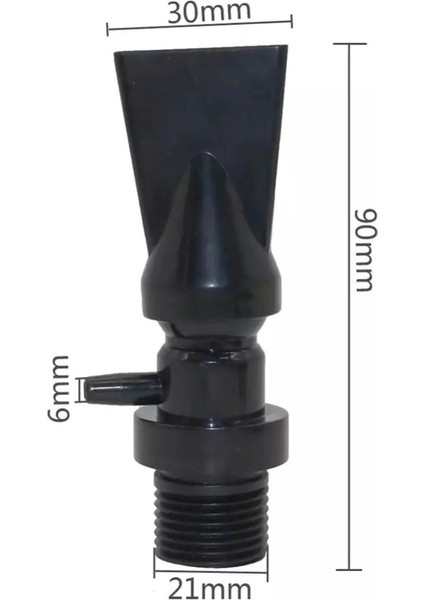 1 Adet Tarzı Inç Erkek Iplik Ördek Gagası Akvaryum Balık Tankı Nozulları Bahçe Sulama Çeşmesi Pompası Sprinkler Ördek Ağız Tarzı Dönüş Pompası (Yurt Dışından) fırsatları