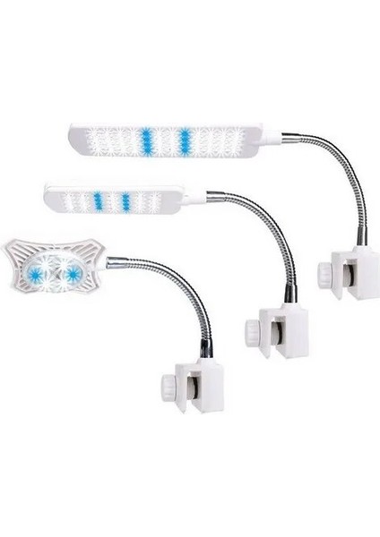 X9 Stili Akvaryum LED Aydınlatma Su Geçirmez Balık Tankı Klip Işık Kristal Akvaryum Lambası Dalgıç Sualtı Klip Lamba Bitki Lambası Dekor (Yurt Dışından)