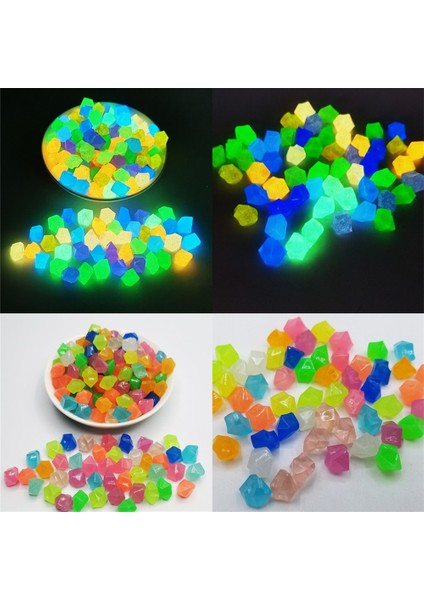 Açık Pembe Tarzı Yapay Aydınlık Çakıl Taşları Glow Çakıllar Gece Işığı Bahçe Akvaryum Süs Dekor Için Karanlık Taşlarda Glow (Yurt Dışından) fiyatları