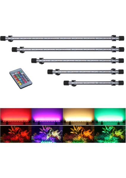 SZD-Q50RM Stili Yedi Masterrgb Akvaryum Işığı cm Uzaktan Kumandalı Dalış Lambası Bitkiler Için Renkli Lamba V Lambası Akvaryum Amfibi Kullanım (Yurt Dışından)