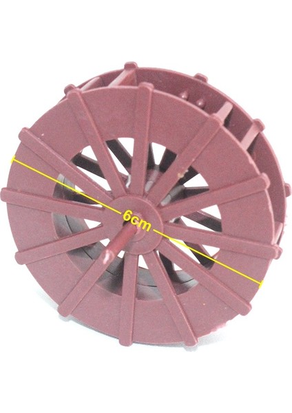 Çap 10CM Tarzı Nuonuo Plastik Tekerlek Su Rüzgar Tahrikli Koşu Tekerleği Akvaryum Süs Havuzu Kayaç Aksesuarları 1 Adet (Yurt Dışından) modelleri