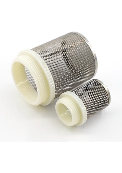 2 Inç Tarzı "~ 4" Konu Akvaryum Balık Tankı Su Temiz Paslanmaz Çelik Filtre Su Pompası Çek Valf Filtreleri Sulama Mesh Ekranı (Yurt Dışından) modelleri