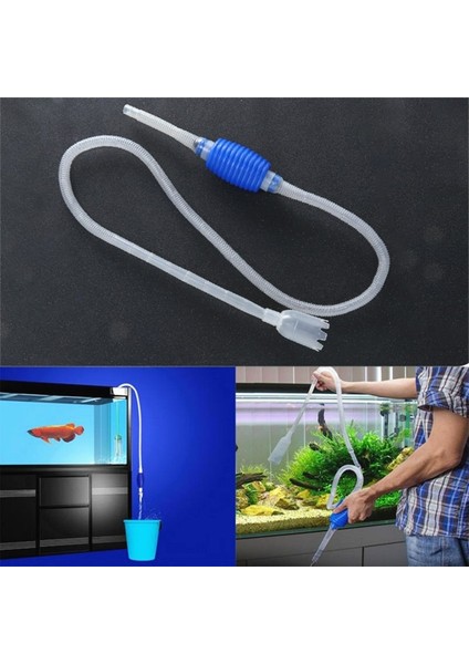Stil 4 Stil Akvaryum Balıkları Tankı Vakum Çakıl Su Değişim Filtresi Temizleyici Sifon Emme Borusu Filtre Pompası Manuel Temizleyici Pompası Güvenli Vakum (Yurt Dışından) modelleri
