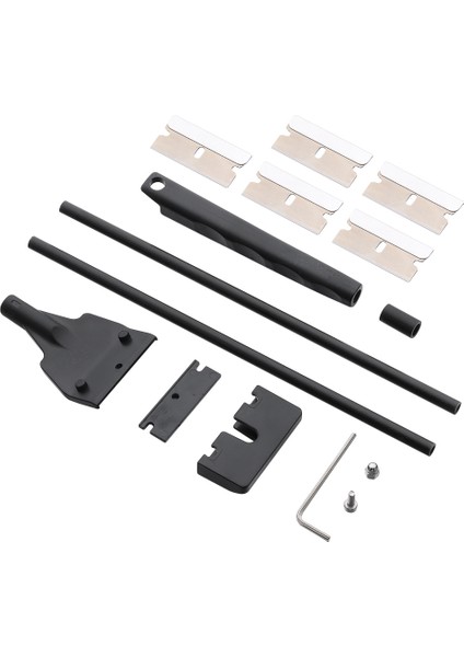 No.1 Tarzı 1 Takım Paslanmaz Çelik Akvaryum Balık Tankı Yosun Kazıyıcı Sucul Su Canlı Bitki Çim Temizleme Çok Aracı Cam Temizleyici Kiti Seti (Yurt Dışından) fırsatları