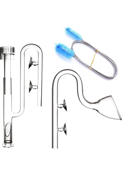 17 mm Akış Stili Fzone Aquatic Glass Lily Pipe Skimmer Akvaryum Filtre Sistemi Ada Si Için Giriş ve Çıkış (Yurt Dışından)