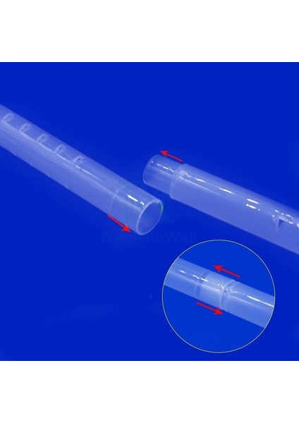 Y 3 Yollu Stil Nuonuowell 2 Adet-Paketi Dıy 20 mm Şeffaf Rae Akvaryum Filtresi Tankı Çıkış Borusu Sprey Yağmur Çubuğu Dış (Yurt Dışından) fırsatları