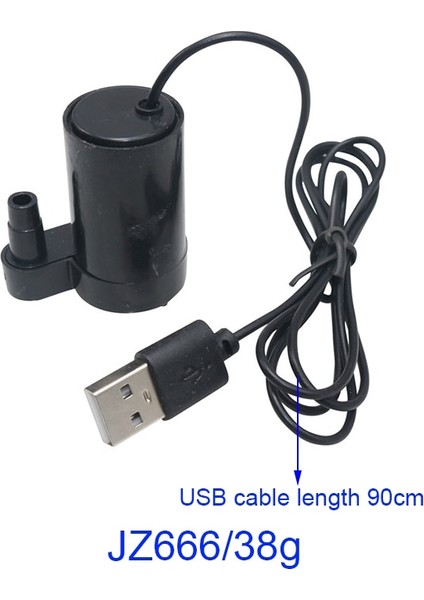 JZ666 USB Stili Dc 3V 5V 6V Dalgıç Pompa Mikro Dalgıç ve Amfibi Dc Motor Pompa Su Pompası .5V 3lh Desteği (Yurt Dışından)
