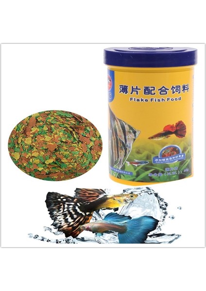 25G Tarzı 250 ml Süs Balığı Yemi Altın Balık Koi Japon Balığı Küçük Orta Boy Tropikal Balık Pul Yem ve Akvaryum Aksesuarları (Yurt Dışından) indirimleri